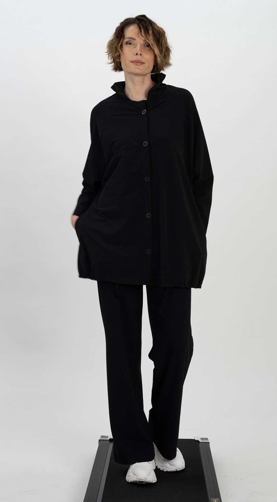 Jacket 25039 light grey navy black