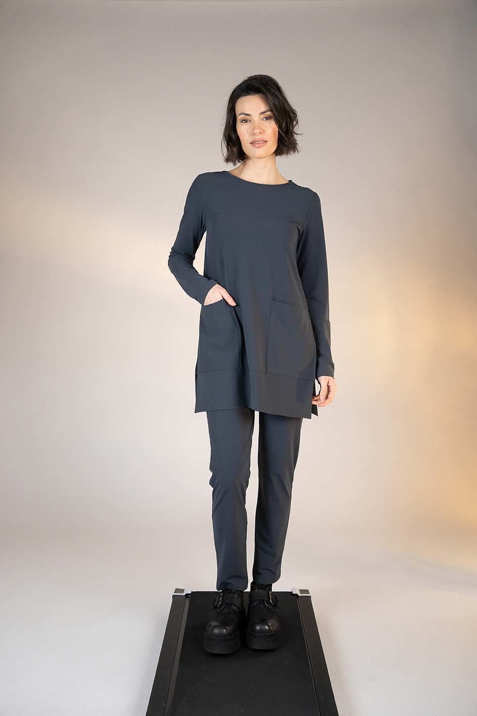 Pants 1012 graphite black Shirt 25544 graphite black